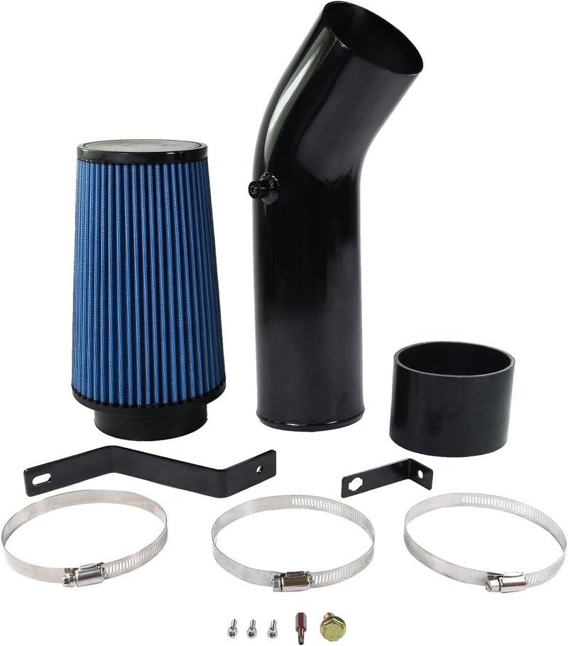 LDMINDA Oiled Cold Air Intake 7.3 Diesel Kit Air Intake Pipe With Oiled Filter Replacement For Ford F250 F350 F450 Super Duty 7.3L Power stroke Diesel 1999.5-2003 (1999.5-2003 F250 F350 F450 7.3L Diesel) - Image 1